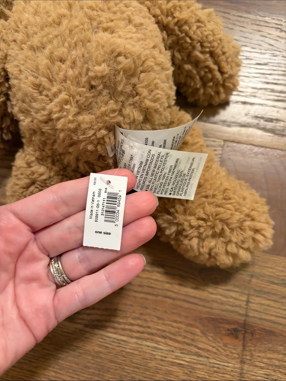 Baby GAP teddy bear NWT